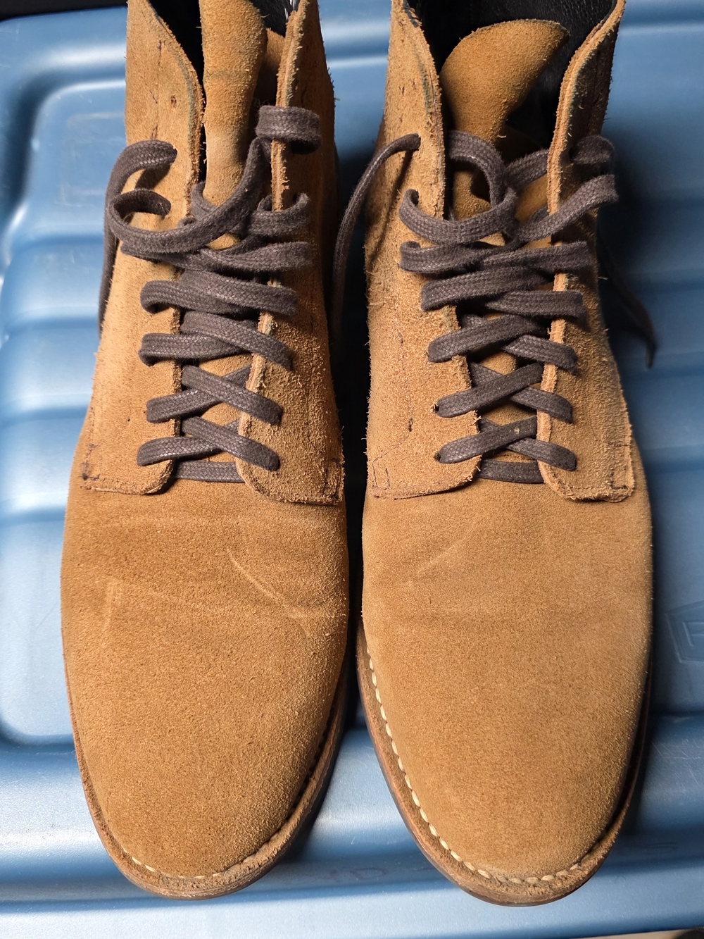 Vintage Thursday Boot Company Men's Roughout  Veldtschoen Contruction